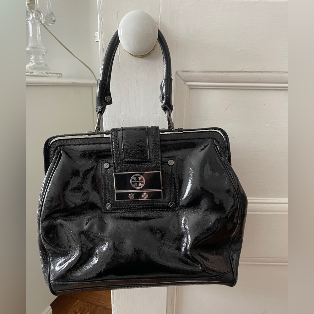 Tory Burch patent leather bag